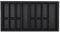 Orga-Box VII Design Besteckeinsatz schwarz 926 x 474 mm Schubladeneinsatz für Siematic Schüller Küchen uvm. mit 100er Korpus