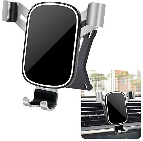 LUNQIN Support de téléphone de voiture pour Audi Q3 2019 2020 2021 2022 2023 2024 2025 Accessoires d'intérieur de voiture Meilleur support de téléphone portable Support de charge de navigation Support