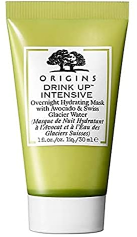 Origins, Drink Up Intensive Overnight Hydrating Mask with Avocado & Glacier Water, 30 ml.