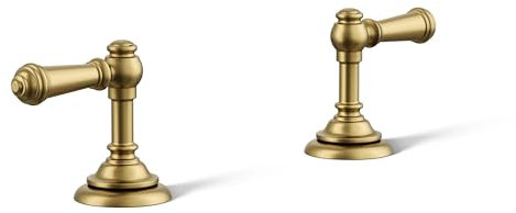 Kohler 98068-4-2MB Mitigeur Robinet d'évier en laiton brossé moderne