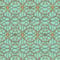 Papier peint baroque Profhome 370497-GU papier peint intissé lisse au style baroque brillant vert or 7,035 m2