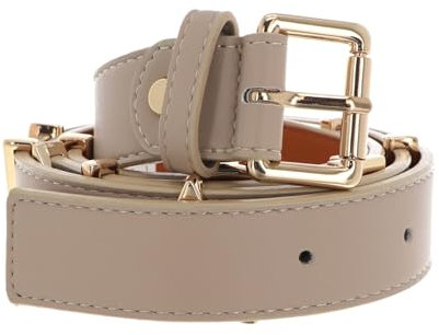 Valentino Gürtel Emma Winter Belt W120 Beig/Oro beige kürzbar