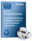 Duravit Universal Wandanschlussbogen, Schlauchanschluss inkl. Brausehalterung, Brauseanschlussbogen mit runder Wandabdeckung, Chrom