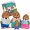 Li’l Woodzeez – 4 Tierfiguren – Tiere Spielzeug – Sammelfiguren – Spielzeugwalross-Set für Kinder – ab 3 Jahren – Tuskaroo Walrossfamilie