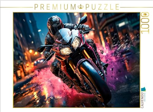 CALVENDO Puzzle Motorräder | 1000 Teile Lege-Größe 64 x 48 cm Foto-Puzzle für glückliche Stunden