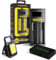 Nitecore Ci2 Intelligent Dual-Slot USB-C QC/PD Quick Battery Charger for Li-Ion/Ni-MH/Ni-Cd, Compatible with 14500, 16340, 18350, 18650, Includes Battery Case and COB Flashlight.