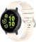 Garmcool 20mm Correa Compatible con Garmin Vivoactive 6/5/3 Pulseras Ivory Hombre Mujer Silicona Reemplazo Correas para Garmin VivoMove Trend/Sport/Style (sin Reloj)
