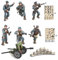Eamily for Bagged WWII Soldat Man Military Anime Action Figure Model Toy Doll Ornaments Can Be Collected Surprise Gifts (Wehrmacht)