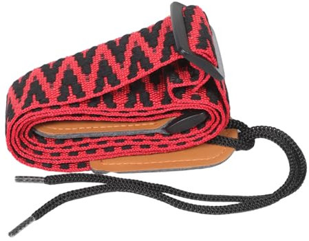 ibasenice Gewebter Nylon-ukulelengurt Für Junge Mädchen Und Erwachsene Verstellbarer Schultergurt Mit Vintage-farbe Kompatibel Mit Verschiedenen Ukulelenmodellen Für Komfortables Spielerlebn