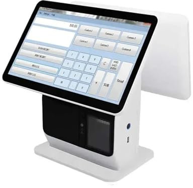 Registrierkasse, Supermarkt 15,6 Zoll Touchscreen Pos System Registrierkasse, für Einzelhandel & Gastronomie All-in-One-System