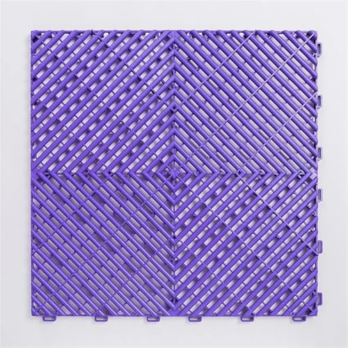 XUCZHAI Super Grande Magazzino Auto Officina Piano dedicato for autolavaggio Garage Piastrelle Pavimento Officina per Garage, Organizzazione Garage E Garage(Purple)