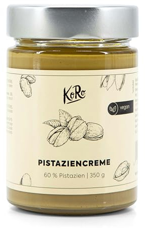 KoRo - crema spalmabile vegan al pistacchio - 60% pistacchi - vegan - 350 g