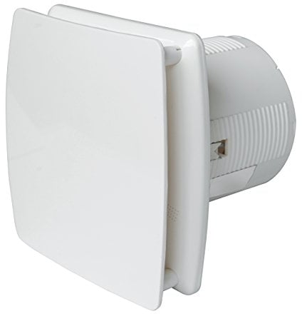 La Ventilazione AA10B Aspiratore Elicoidale Estetico Bianco, per Foro diametro 100 mm / 4