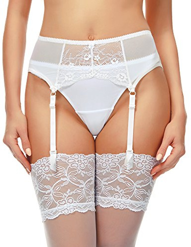 Merry Style Strapsgürtel für Strümpfe Damen Strapse Strumpfhalter Strumpfgürtel 911