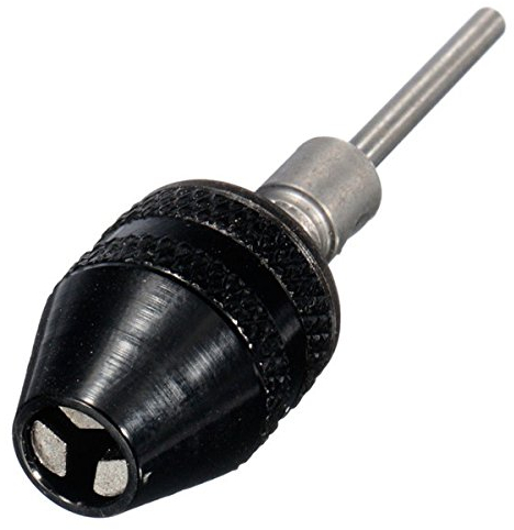 EsportsMJJ 0,3-4 Mm Mini Keyless Bohrmaschine Chuck Electric Grinder Adapter Mit 3 Mm Anschlusskabel Für Dremel