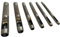 Craft-Equip 6 tlg. Locheisen-Satz 3 bis 8mm Lochstanzer Stanzeisen KFZ Werkzeug