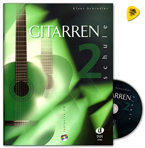 Gitarrenschule Band 2 mit CD - Autor Klaus Schindler - Verlag Edition Dux D862 9783934958111