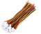 Hakeeta 20 Jeux/Pack Micro JST 1.25MM Connecteur mâle et Femelle à 2 Broches/3 Broches avec câbles électriques(3Pin)