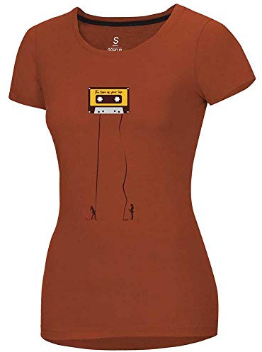 Ocun Classic T Women Retro Tape - Rooibos Tea S