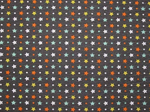 PUL beschichtetes Jersey-Strickstoff, grau, Meterware