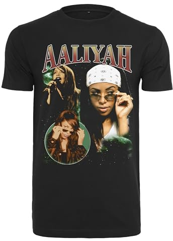 Merchcode Herren Aaliyah Retro Tee
