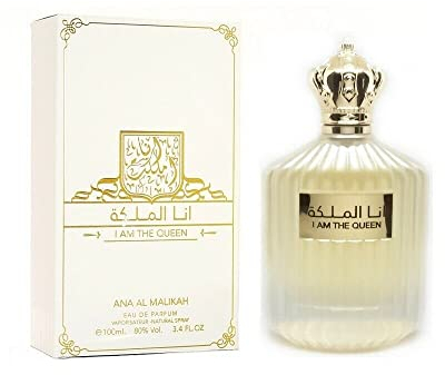 I Am The Queen (Ana Al Malikah) Eau de Parfum, 100 ml, Earl Grey Tea, Nelken, Bergamotte, Jasmin, Orangenblüten, Oudh, Tonka, Guaiac Wood aClickAway