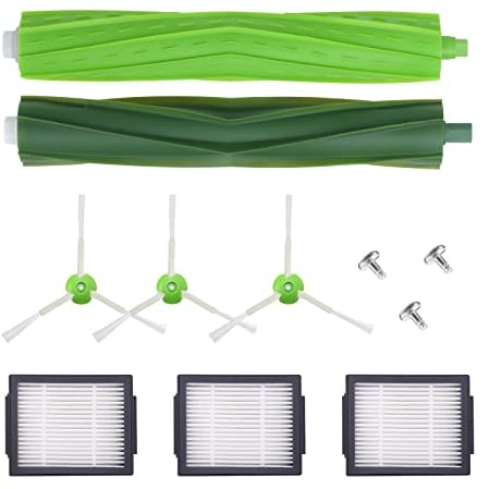 Kit de Accesorios de Repuesto, Compatible con iRobot Roomba i7 i7+/i7 Plus E5 E6 E7 Serie Robot Aspiradora, Recambio de reemplazo para Roomba i & e Series - Pack de 11PCS
