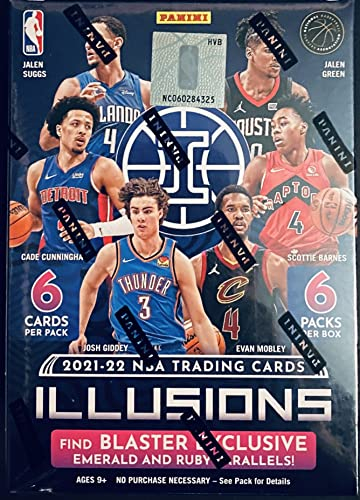2021/22 Panini Illusions Basketball NBA Blaster Box