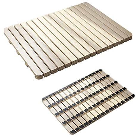 Klappbare Boxspring-Matratzenauflage aus Holz für Einzelbett/Queen/Full Size/Twin/XL – Bed Bunkie Slats Ersatz für Plattformbetten/Etagenbetten/Tagesbetten (Color : WxL, Size : 1.2