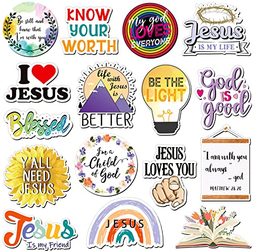 Kanayu 16 Pieces Bible Verse Magnets for Fridge Religious Inspirational Magnets for Whiteboard Locker Magnets Christian Locker Magnets with Positivity Quote for Home Office Decor Gift Supply