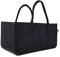 MC-Trend 2er Set große Filztasche in anthrazit 50x25x25cm Kaminholztasche Kaminholzkorb Filzkorb Zeitungskorb Shopper Aufbewahrung Einkaufstasche Korb für Holz Zeitungen Kaminholz Plotten(2er Set)