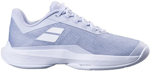 Babolat 2 AC Women, Jet Tere All Court Damen-Tennisschuhe, Halt, Dämpfung, Active Flexion-Technologie, atmungsaktive Ortholite-Sohle, französische Marke, Xenonblau/Weiß, Größe EU 43, Xenon Blue/White