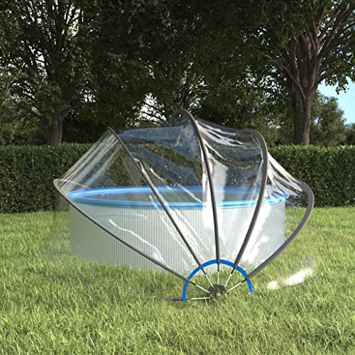 Accessoires piscine et spa dôme rond 376x188cm PVC Maison & Jardin