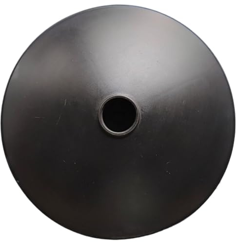 Batstool-Basis, 16-Zoll-Drehbarhocker-Teile, schwarze Barhocker-Ersatzteile, stabiles Batstool-Zubehör aus Kunststoff für Clubs