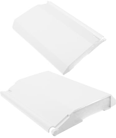 Milisten 2 Pièces déflecteur d'écumoire Remplacement du clapet de la Piscine Porte du Skimmer de la Piscine pièces détachées pour Skimmer de Piscine pièces d'écumoire de Piscine PVC Blanche