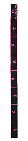 ZLXCAOB Band Yoga Latin Dance Pull Armband Gürtel Fitness Elastizität Übung Dehnung Band (Rose Red Digitalgürtel (90 cm Länge))