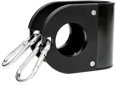 Générique U Clips Home Gym - Pinces en Métal Renforcé pour Barres De Musculation,Accessoire Polyvalent de Levage pour Suspension, Haltères et Soulevé de Terre