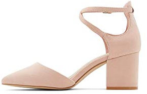 ALDO Brookshear Escarpins à talons carrés pour femme, rose clair, 40 EU
