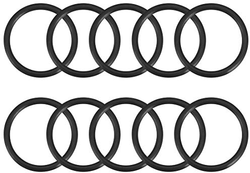 sourcing map Nitrile Rubber O-Rings 22mm OD 18mm ID 2mm Width, Metric Sealing Gasket for Automotive Machine Plumbing, Pack of 10