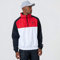New Era NBA Chicago Bulls Coupe-vent à capuche pour homme Blanc/rouge