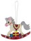 Trimits Christmas Felt Decoration Kits, 12 x 9.5cm, Rocking Horse