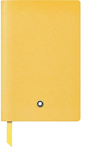 Montblanc Notizbuch #148, Ledereinband Gelb, linierte Seiten, 14x9cm, 125883