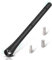 Eightwood Universal Car Aerial Antenna 18cm FM/DAB Car Radio Aerial Replacement Short Rod Vehicle Rubber Car Roof Mount Antenna Mast for Truck SUV, Screws in M4 M5 M6