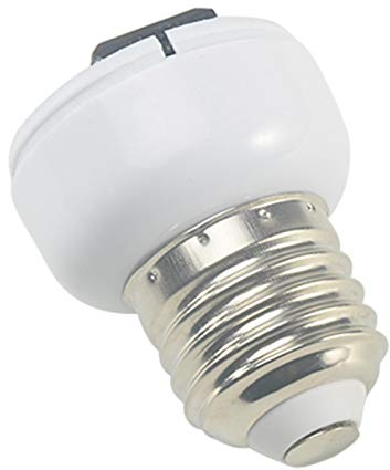 Modonghua Douille d'ampoule E27, adaptateur pour douille de lampe – Douille E27 utilisée dans la boîte de fiche, prise 2 poly optionnelle peut être fixée.