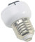 Modonghua Douille d'ampoule E27, adaptateur pour douille de lampe – Douille E27 utilisée dans la boîte de fiche, prise 2 poly optionnelle peut être fixée.