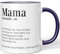 JUNIWORDS Tasse, Definition: Mama, Wähle Farbe, Lila