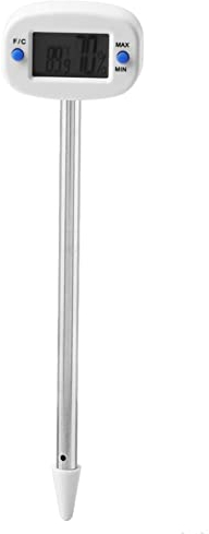 Misuratore Di Umidità Del Suolo, Contatori Terreno Sonda Lunga Sensore Indicatore Monitor Dell'Acqua Igrometro Tester Acqua Giardino Per Piante Vaso Grandi Dimensioni Fiori Giardinaggio Agricoltura