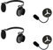 @tec BuddyChat Duo - Preisvorteil-Set mit 2X Bluetooth Module und 2X Flexibler Nackenbügel-Halterung - Gegesprechanlage (Intercom/Freisprechanlage) mit Reichweite bis 1km