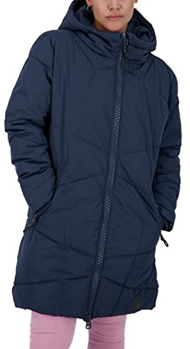 alife & kickin Damen KasiaAK A Coat Damenjacke Wintermantel warm gefüttert XS-XXL, Marine, M