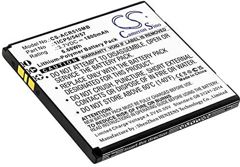 TECHTEK akku Kompatibel mit [Angelcare] AC310, AC315, AC417, AC510, AC517 Ersetzt 1ICP5/54/57